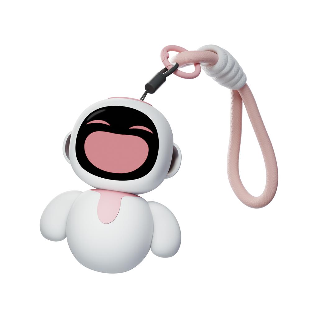 ENERGIZE LAB Eiliko Aquamarine Your Tiny AI Charm Robot That Matches Every Daily Outfit,Fun Electronic Pendant Toys,for Couples