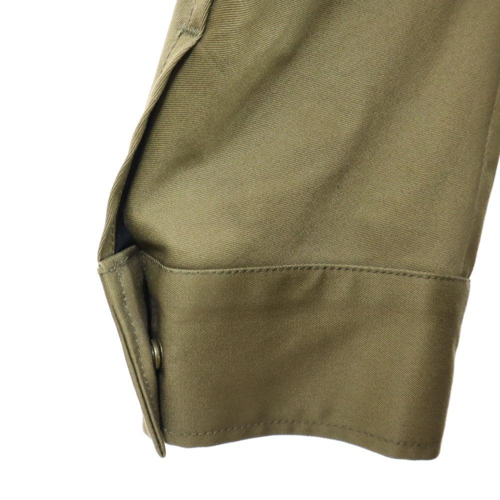 Wjk Reluxe Made In Japan 2way Military Coat S Khaki Sweatshirt Hood Men's Used