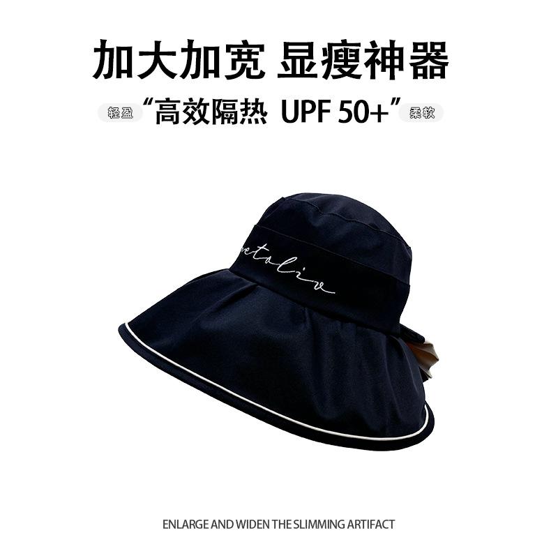 Hat Women's Spring and Summer Sunshade Sunscreen Hat Bucket Hat Outdoor Versatile Sun Hat