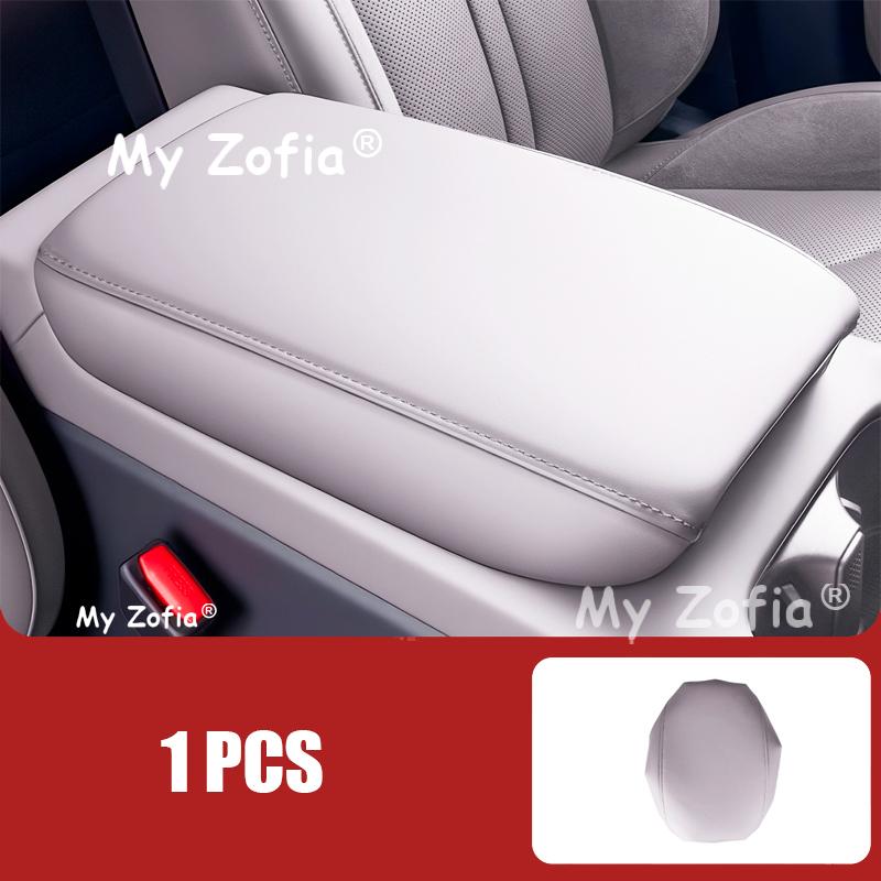 For XPeng P7 2025 2026 Car Leather Armrests Box Cover Decorative Interior Center Console Cover Trim Accessories