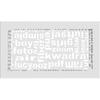 Vent Cover ABC 17x30 White
