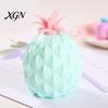 Jouet à presser à la main Ananas Soulagement de l'anxiété Réduction du stress Balle Exercice Relaxation Fruit Sensoriel Fidget Cadeaux de fête