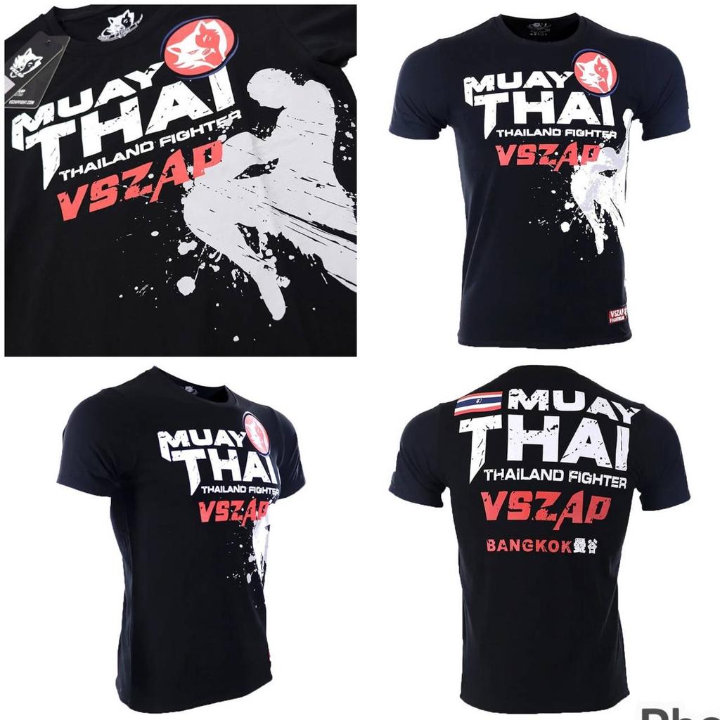 Muay Thai MMA Mix Martial Art T-Shirt Knee Attack Kick Boxing 3D Print Vintage Training UV Protect Quick Dry Men Women Unisex Short Sleeve Round Neck