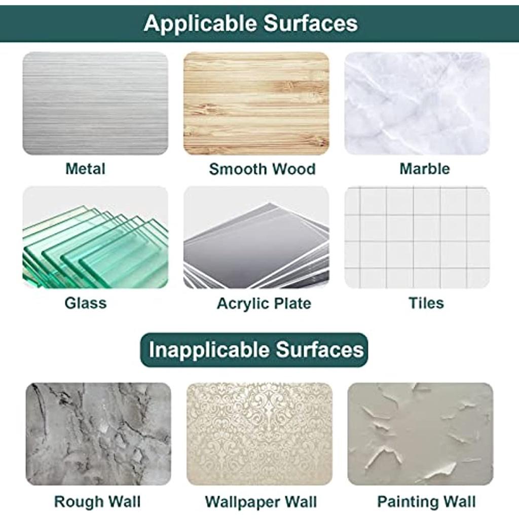 Wall Hooks Stickers, 10 Pieces Stickers Stickers, Self Adhesive Stainless Steel Wall Hooks for Kitchen, Bedroom, Office and Bathroom