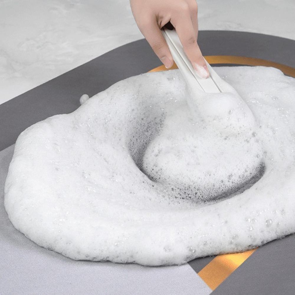 Algae Mud Rose Floor Mat Special-shaped Bathroom Floor Mat Flower Carpet  for Bedside Cloakroom