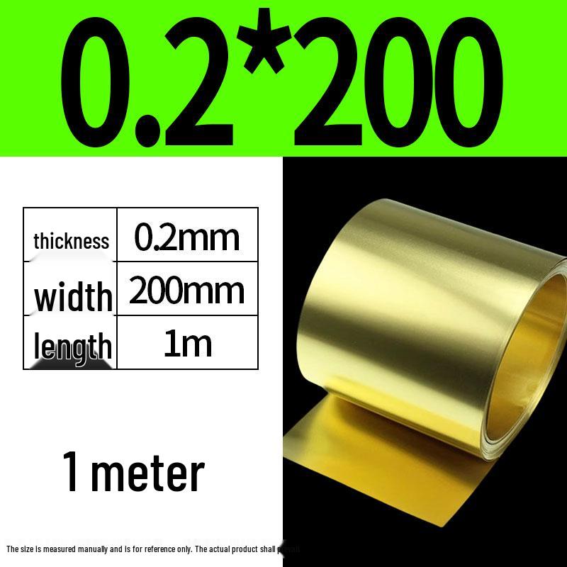 Brass & Copper Materials: Brass Strip, Sheet, Plate, Foil; Copper Strip; Thin Brass Sheet (0.01-1.0mm)