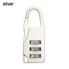 Code Baggage Lock of Gym Bags Padlock Password Locks 3 Digit Combination Lock Zipper Padlock