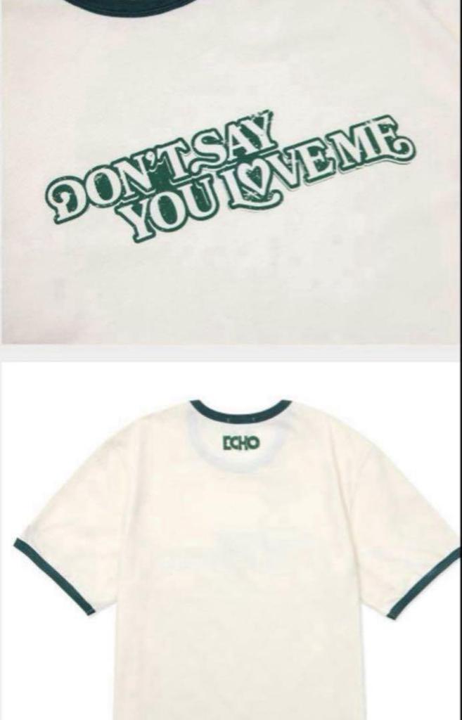 [USED] JIN [Echo] S/S T-SHIRT M size official item