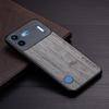 Case for Nothing Phone 4b Straight Wood Grain PU Leather Phone Cover for Nothing Phone 4b Case