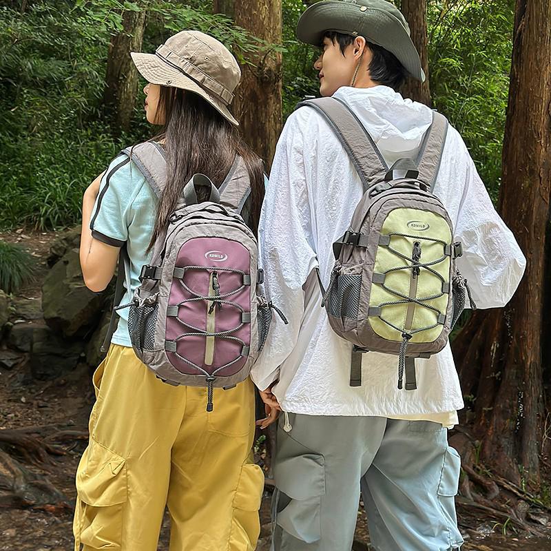 Unisex Water-Resistant Cycling & Hiking Backpack - Large Capacity, Lightweight