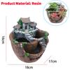 1-2PCS Swing Face Planter Pot Creative Smiling Face Resin Flower Pot Wall Hanging Flower Container Home Garden Patio Supplies