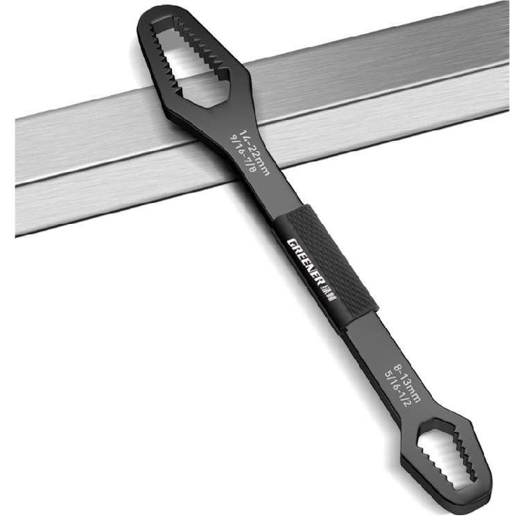 Universal 8-22mm Ratchet Wrench Double-Head Key Set Spanner Screw Nuts Wrenches 1