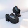 Fashion New Fashion Designer Women's Slippers for Large-sized Women Wear Slippers of Size 34-43 Summer 11cm Thick-bottomed Zapatos Mujer