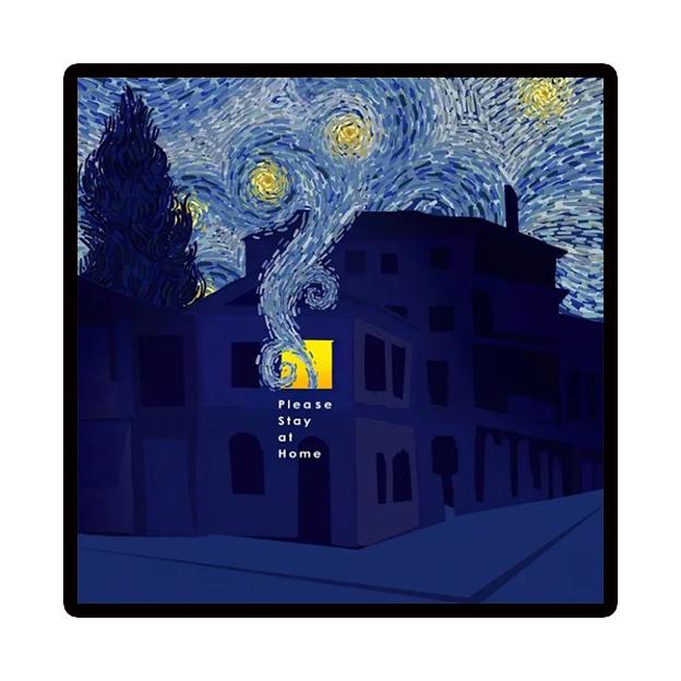 Starry Night by Vincent Van Gogh Famous Artist Art Posters and Prints Abstract Wall Picture Canvas Oil Painting Home Decoration