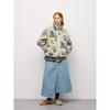 Gu By Uniqlo Fleece Jacket Flower By Rokh