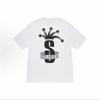 Classic Black 8 Ball Graphic T-Shirt Men Women Casual Cotton Short Sleeve Tee Unisex Streetwear