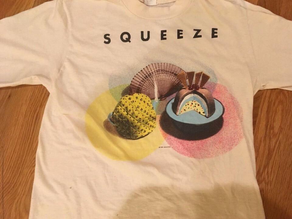 Vintage Squeeze Cosi Fan Tutti Frutti Tour White All Size unisex T-Shirt