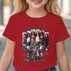 KATSEYE Print T-shirt for Kids Casual Summer Top with Katseye Pattern Short Sleeve Tee Youth Girl Streetwear Fashion Tops