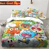Cartoon The Amazing World Bedding Set Gumball Boys Girls Twin Queen King Size Duvet Cover Pillowcase Bed boys Adult