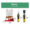 Kit di Riparazione Pavimenti in Legno Fai-da-Te con Blocco di Cera da 11 Colori e Penna Riscaldante Elettrica per Graffi, Crepe, Buchi in Mobili, Piastrelle, Laminato