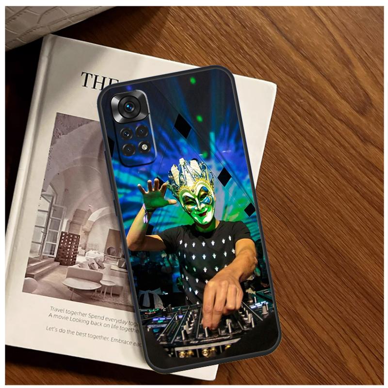 DJ Boris Brejcha Case For Xiaomi Redmi Note 12 10 9 11 13 Pro Plus 12S 10S 11S 9S Redmi 13C 10C 9C 12C Cover