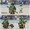Serie Militare Forze Speciali Puzzle Assemblaggio Blocchi da Costruzione Giocattolo Minifigure