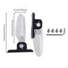 Aluminum Alloy Footrest Peg Easy to Install Folding Pedal NonSlip