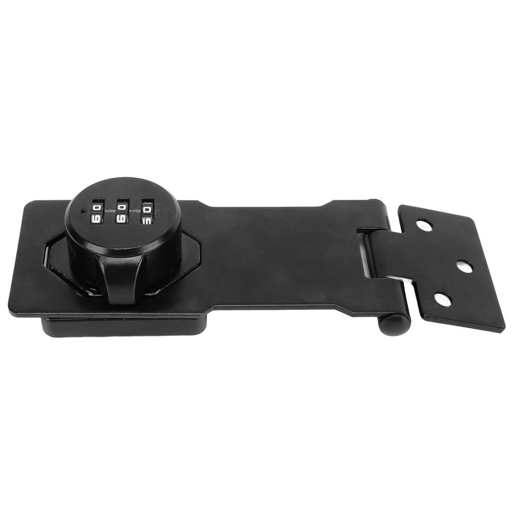 Mechanical Password Lock 3 Digit Combination Anti Theft Hasp Lock for Door Cabinet Drawer