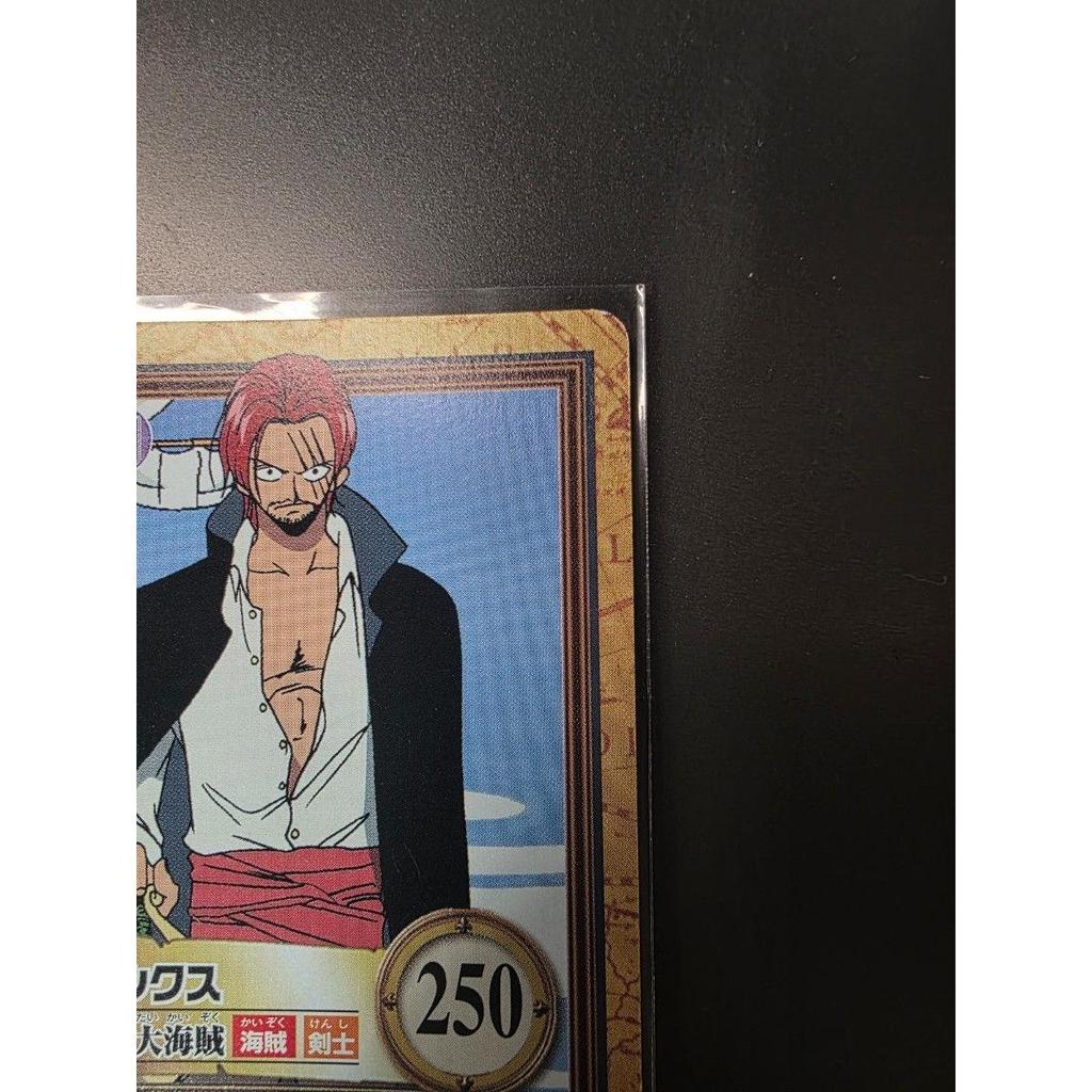 Used One Piece Hyper Battle Carddass Early Shanks, Beckman C303 C304 ONE PIECE 2000 Old Back