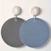 4 Pieces Silicone Honeycomb Placemats - Heat Resistant, Non-Slip, Solid Color Table Mats For Kitchen, Dining And Cooking