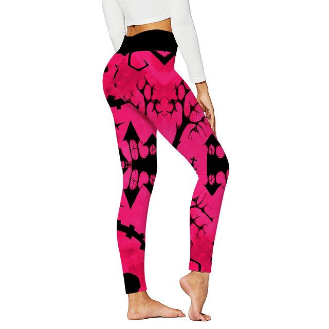 2026 New Spring Women's European & American Yoga Print Pants