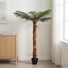 Artificial Cocos Palm Tree Green 70 X 18 X 140 Cm