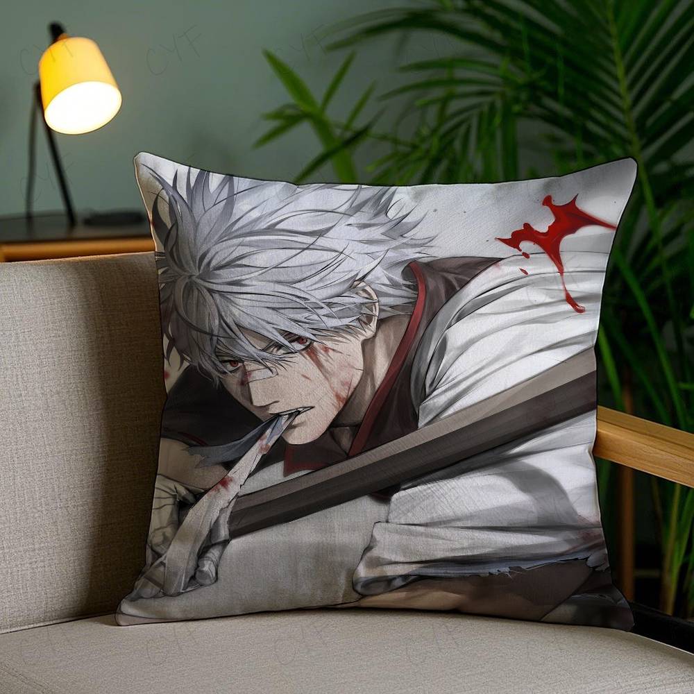 Hot G-Gintam-A Anime Pillow Case Custom Printed Brushed Fleece Pillow, Baby Skin-Touch, Eco-Friendly Dye-Sublimation Cushion For