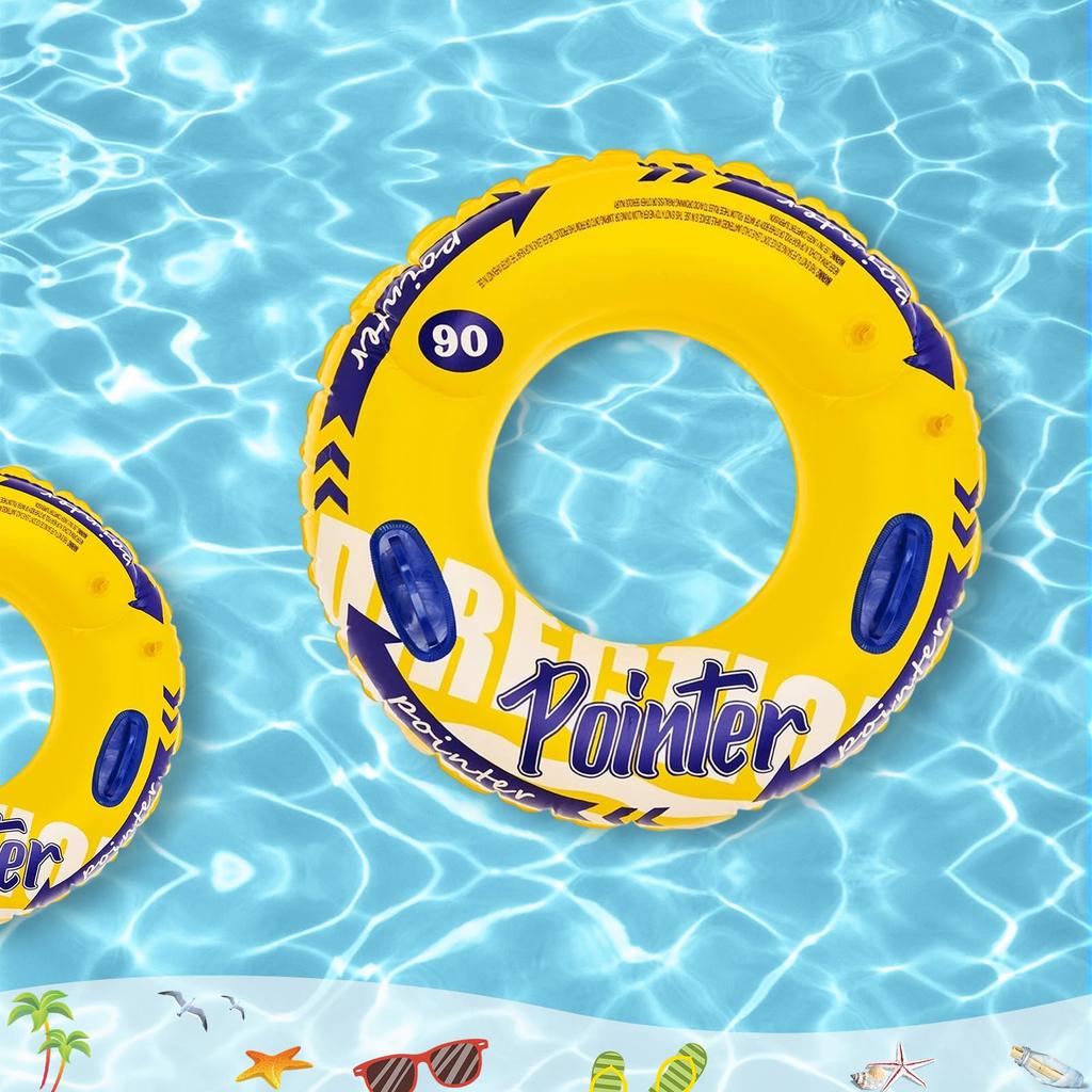 Adult Inflatable Float with Handle, Armhole Design, Popular for Water Play, Air Pump Included, Bath, Summer Vacation, Beach, Swimming Pool,