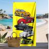 Asciugamano da Spiaggia Fast and Furious Stampato Asciugatura Rapida Super Assorbente Morbido Leggero Asciugamano da Bagno per Piscina Viaggi Estivi