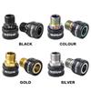 1 Pair MTB Bicycle Pedal Lock Extension Stainless Steel Quick Release Bike Pedal Adapter Cycling Parts Fittings