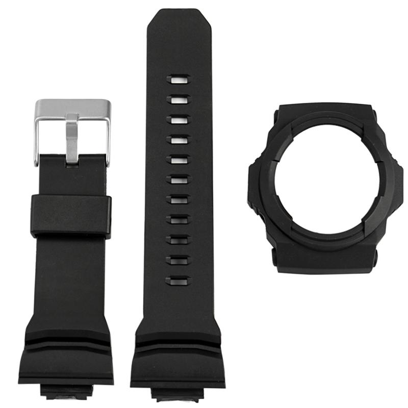 Koperta Pasek do Casio G-SHOCK GA-150/200/201/300/310/GLX100 Ochronna Obudowa Żywica Gumowy Pasek Bransoleta Akcesoria Narzędzia