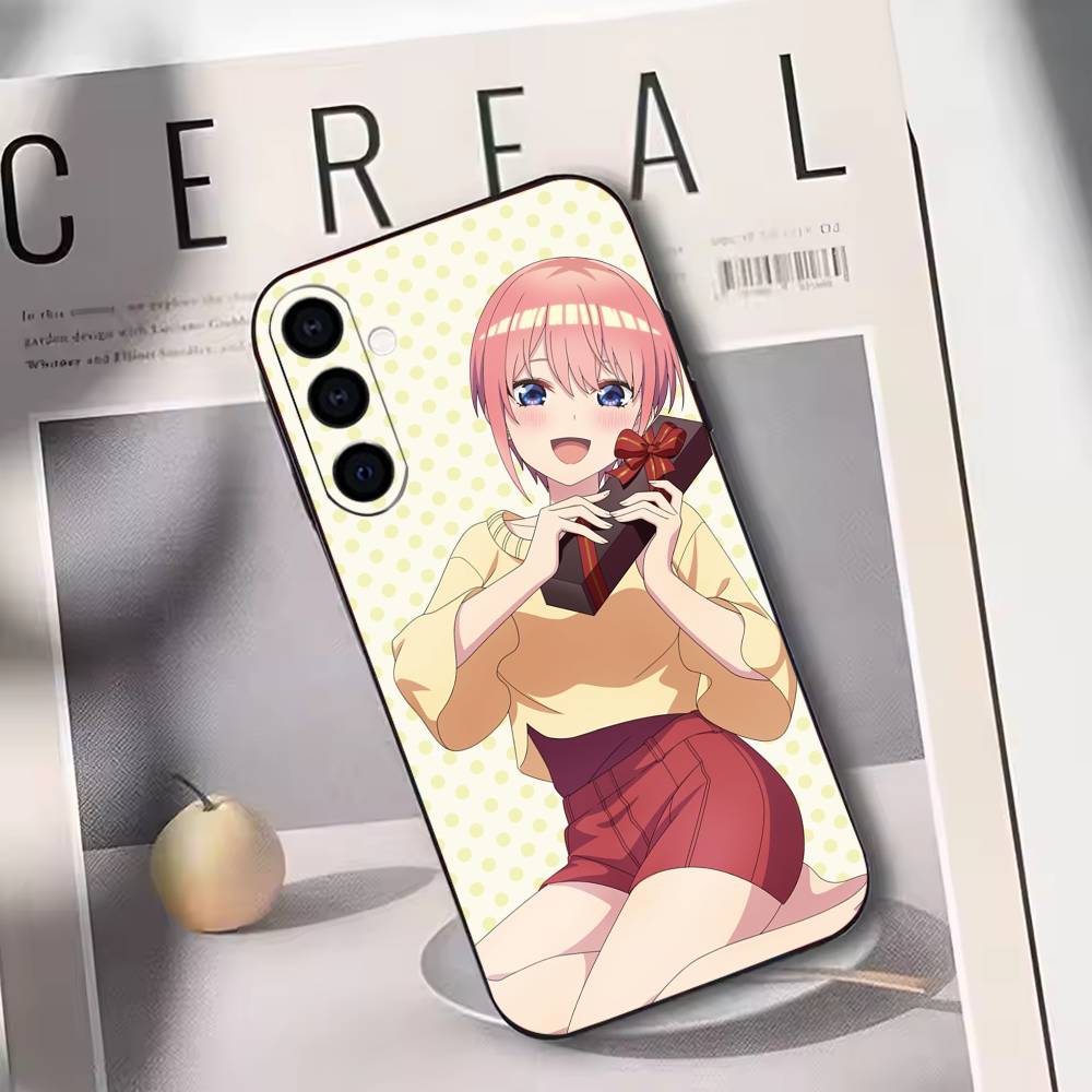 Ichika Nakano  Phone Case For Samsung Galaxy A73,A72,A71,A70,A53,A52,A51,Soft Silicone Black Cover