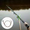 40cm Titanium Steel Fishing Leader Wire with Swivel and Snap for Bite Proof Lure Fishing Anti Abrasion Durable Strong