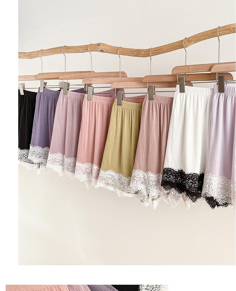 Girly Summer Pajama Set: Two-Piece Lace Home Wear, Short Sleeves & Pants, Chest Pads, Casual & Outdoor Wear