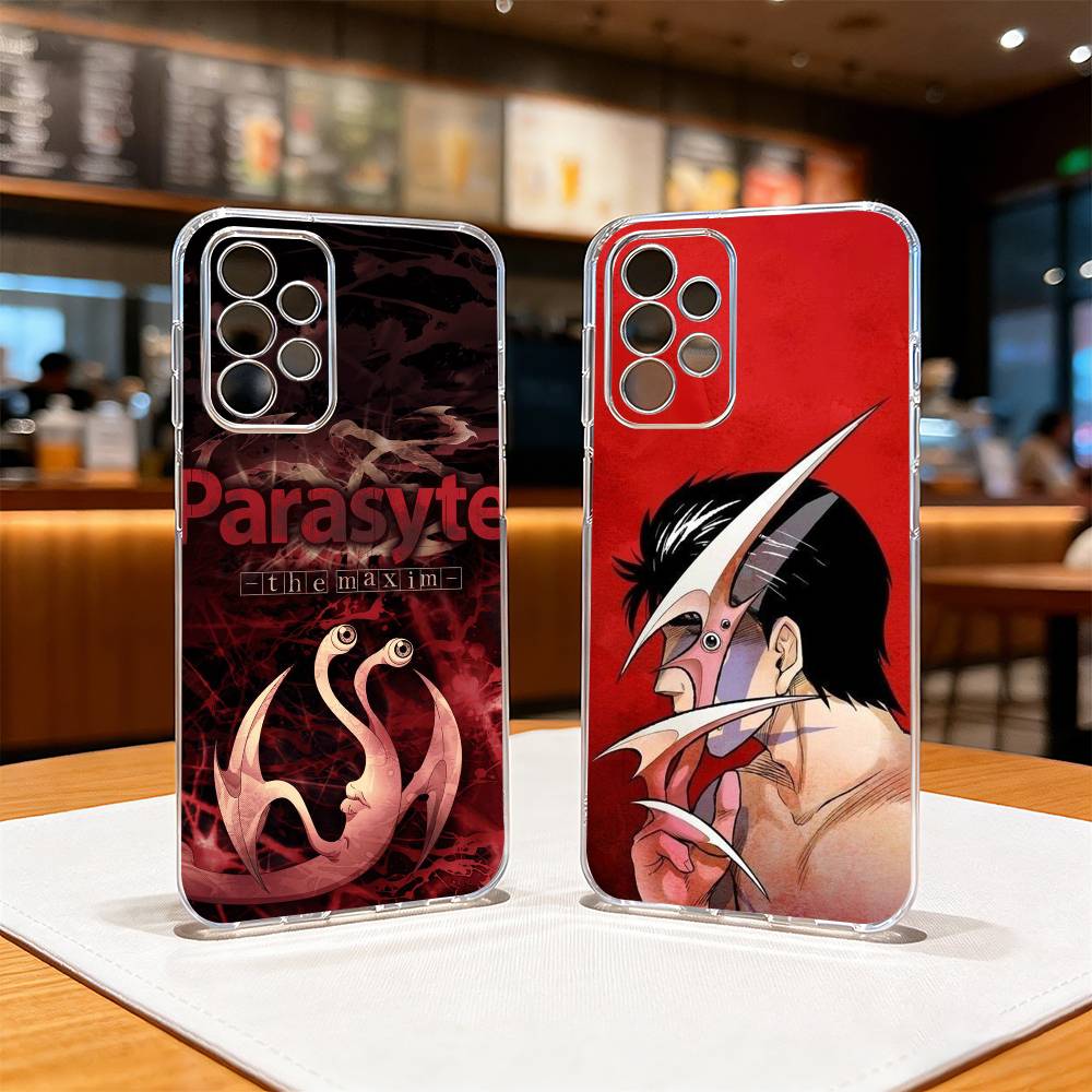 Anime p-Parasyte-e Phone Case For Samsung S25,S24,S21,S22,S23,S30,Ultra,S20,Plus,Fe Transparent Cover