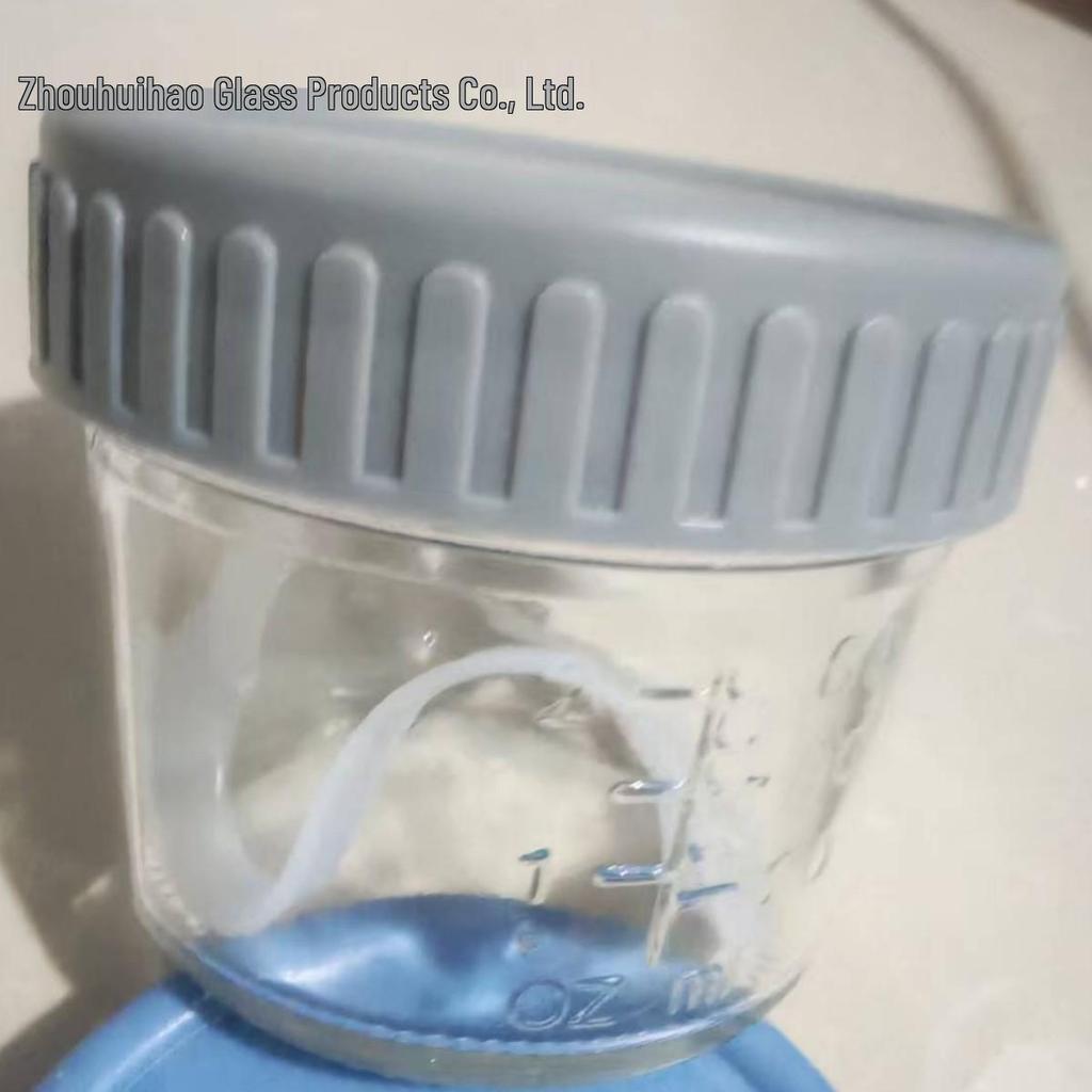 Available Mason Glass Bottle - 120ml Baby Food, Jam, Caviar, and Thickened Sealed Jar