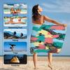 Abstract Art Graffiti Animal Print Oversized  Microfibre Beach Towel,Extra Large Towel Light Travel Towel for Adults Beach Gifts