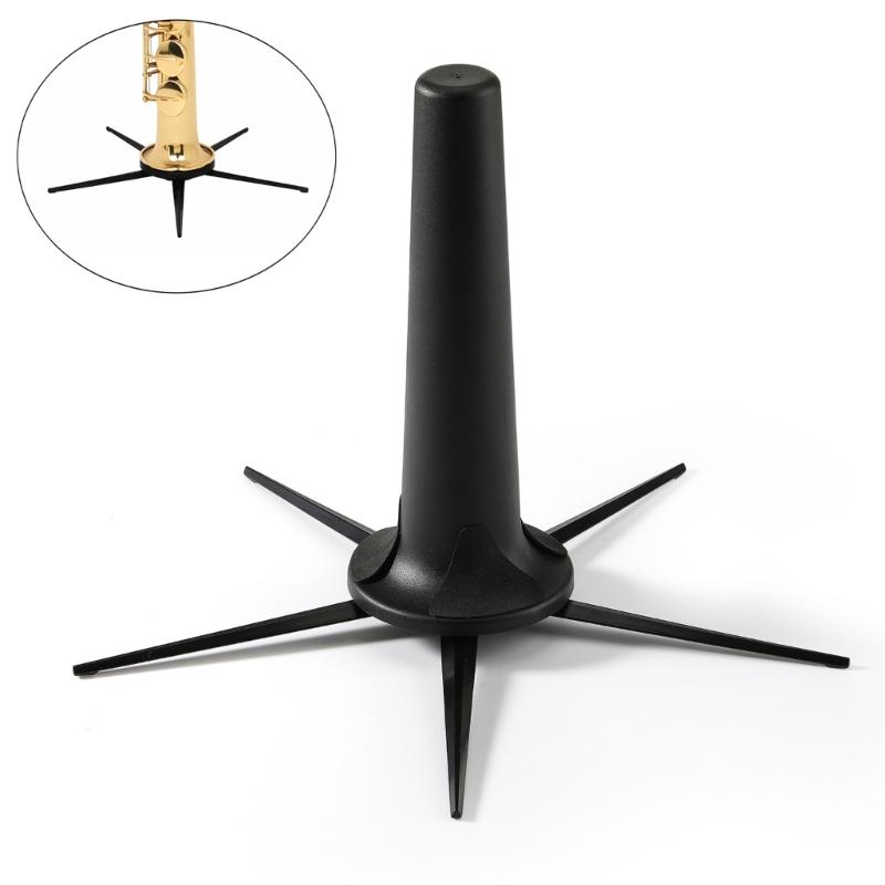 Portable Soprano Saxophone Stand 5-Leg Stand Saxophone Sax Folding Support Stand Rest Rack Musical Instrument Accessory