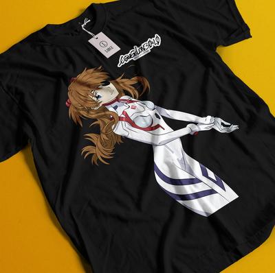 Neon Genesis Evangelion Koszulka Koszulka Eva Koszulka Asuka Koszulka Ayanami Koszulka Mari Misato