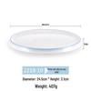 Artistic Melamine Round Plate for Cold Dishes - Ideal for Restaurants & Hotels, Perfect for Western Food & Steak.