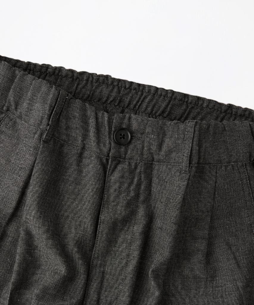 OUTSTANDING Linen Cotton Comfort Pants_Charcoal