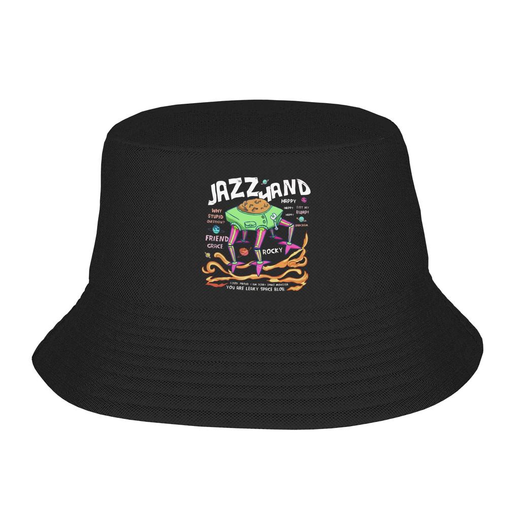 Project Hail Mary Amaze Repeat Typography Poster Bucket Hat Unisex FisherUnisex Hats Trendy Fishing Caps Streetwear Printed Visor Hats