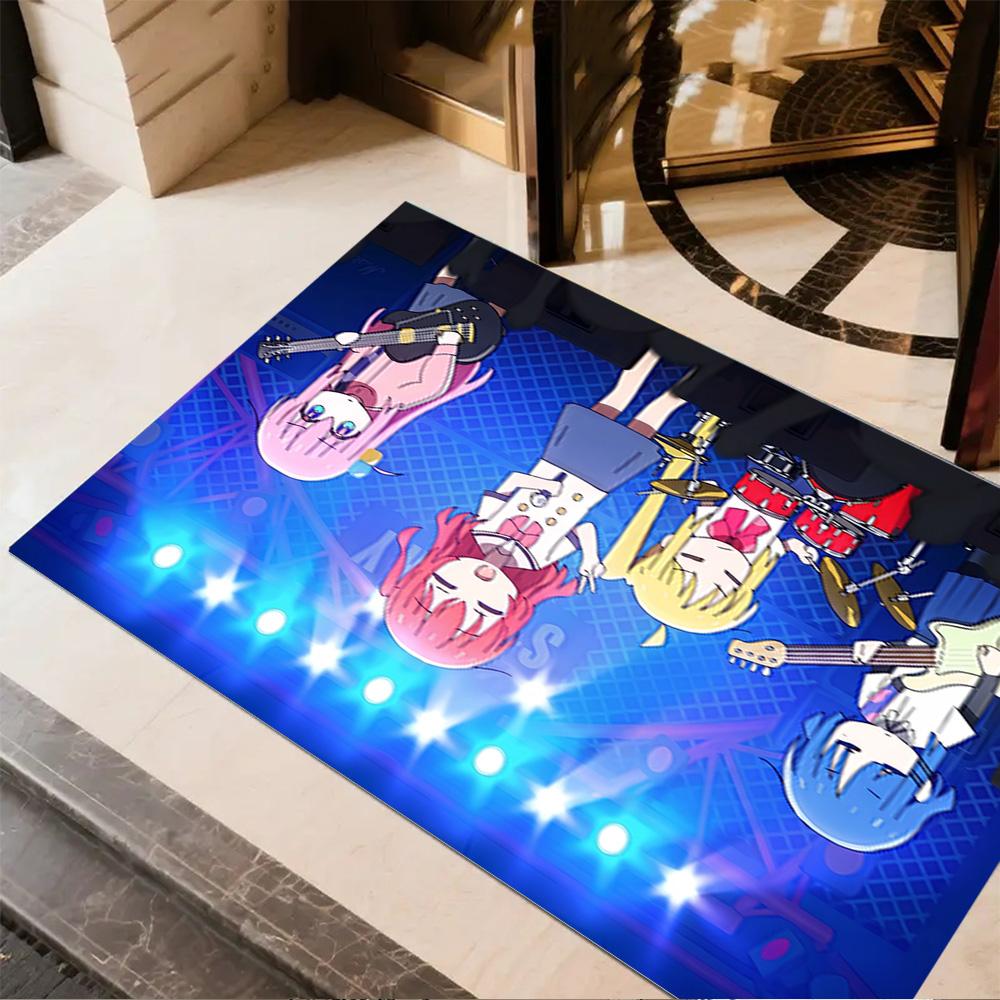 Rock Star Night Floor Mat Design for Living Rooms Study room Playrooms Decorate room Antislip Carpet Decorate Offices Birthday/Christmas Gift