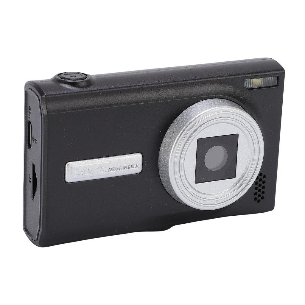 Digital Camera for Photography 50MP 1080P HD Auto Multi Digital Zoom Mirrorless Video Camera with 2.4 Inch Screen for Travel